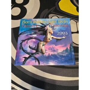 Boris Vallejo & Julie Bell's Fantasy 2003 Calendar Sealed
